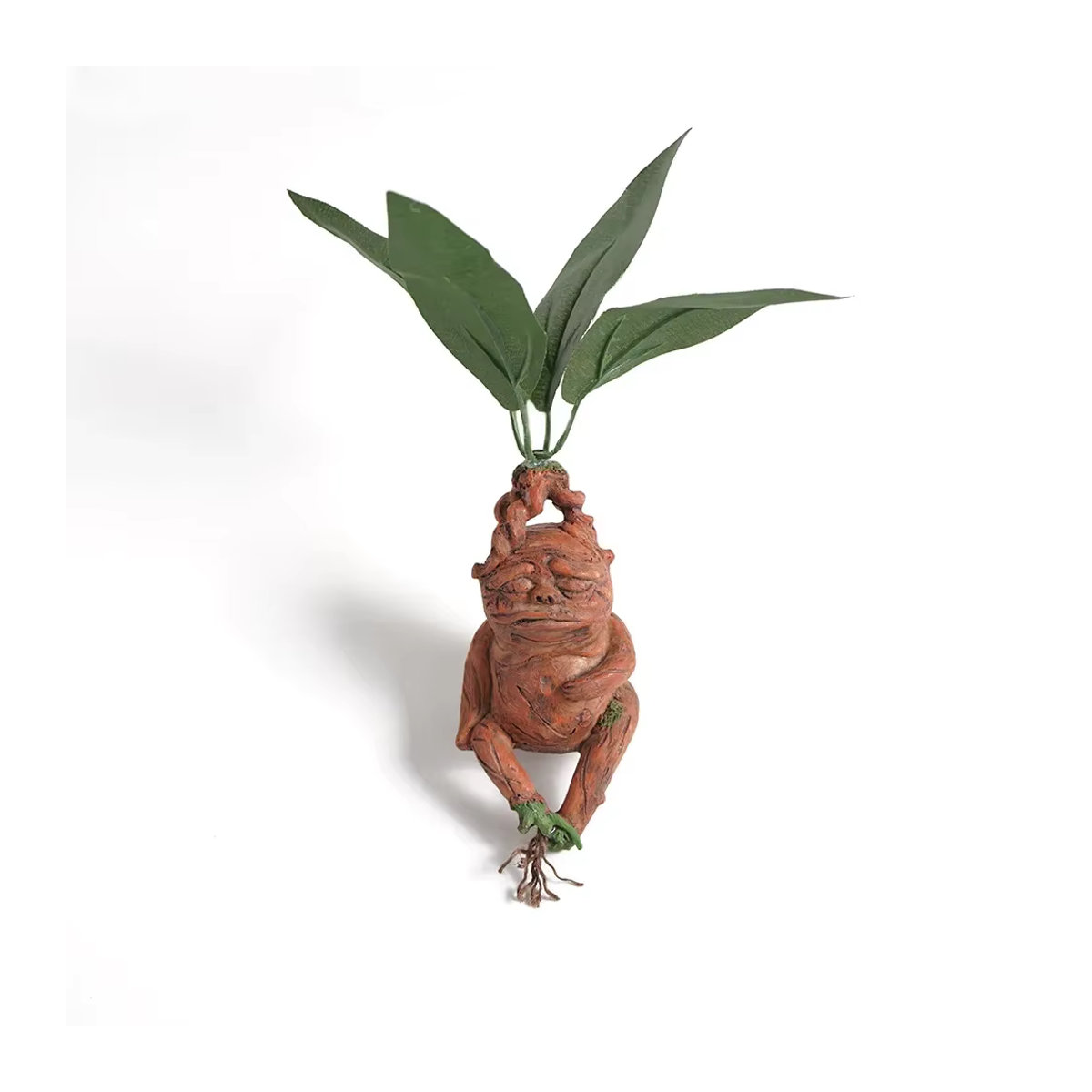 Pottered Premium Fee Gartenornament aus Kunstharz in Orange für Wohnzimmer, Schlafzimmer und Büro - Bild 3