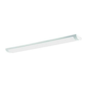 Pracht TROJA G2 LED-Deckenleuchte in Weiß aus Aluminium und Polycarbonat mit 39W