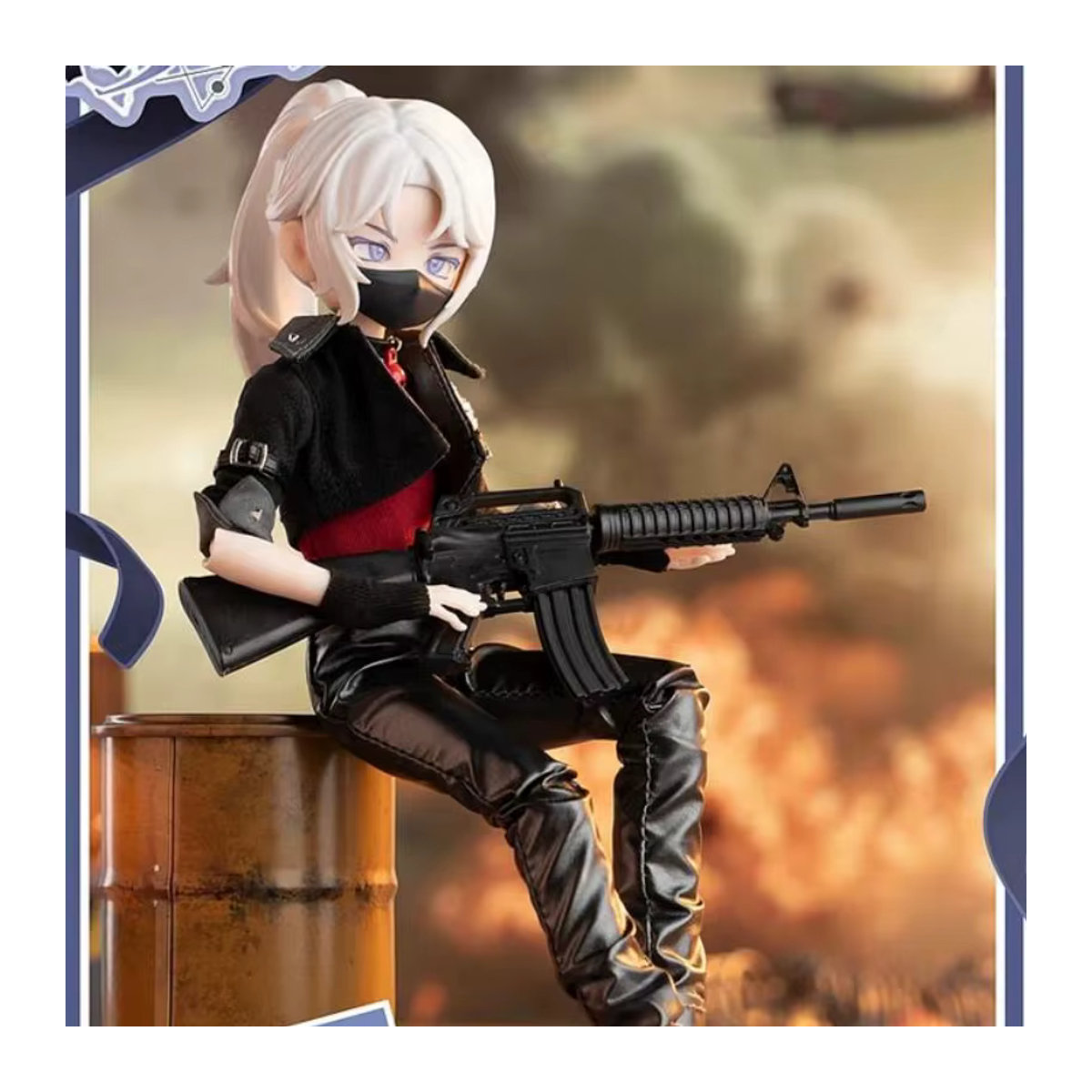 Presal Anime Zack Event Action Figur Bjd Serie Blind Box Cool Boy Gelenkfigur Dekoration Desktop Sammlung Spielzeug, mehrfarbig, Höhe: 18 cm - Bild 2