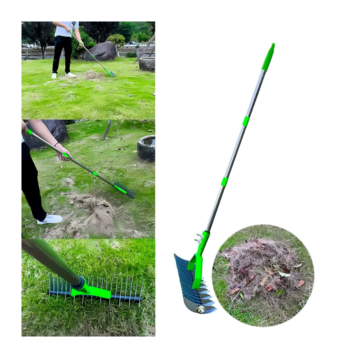 Professioneller manueller Belüfter als tragbares Gartenwerkzeug für die Landwirtschaft und den Heimbedarf - Bild 2
