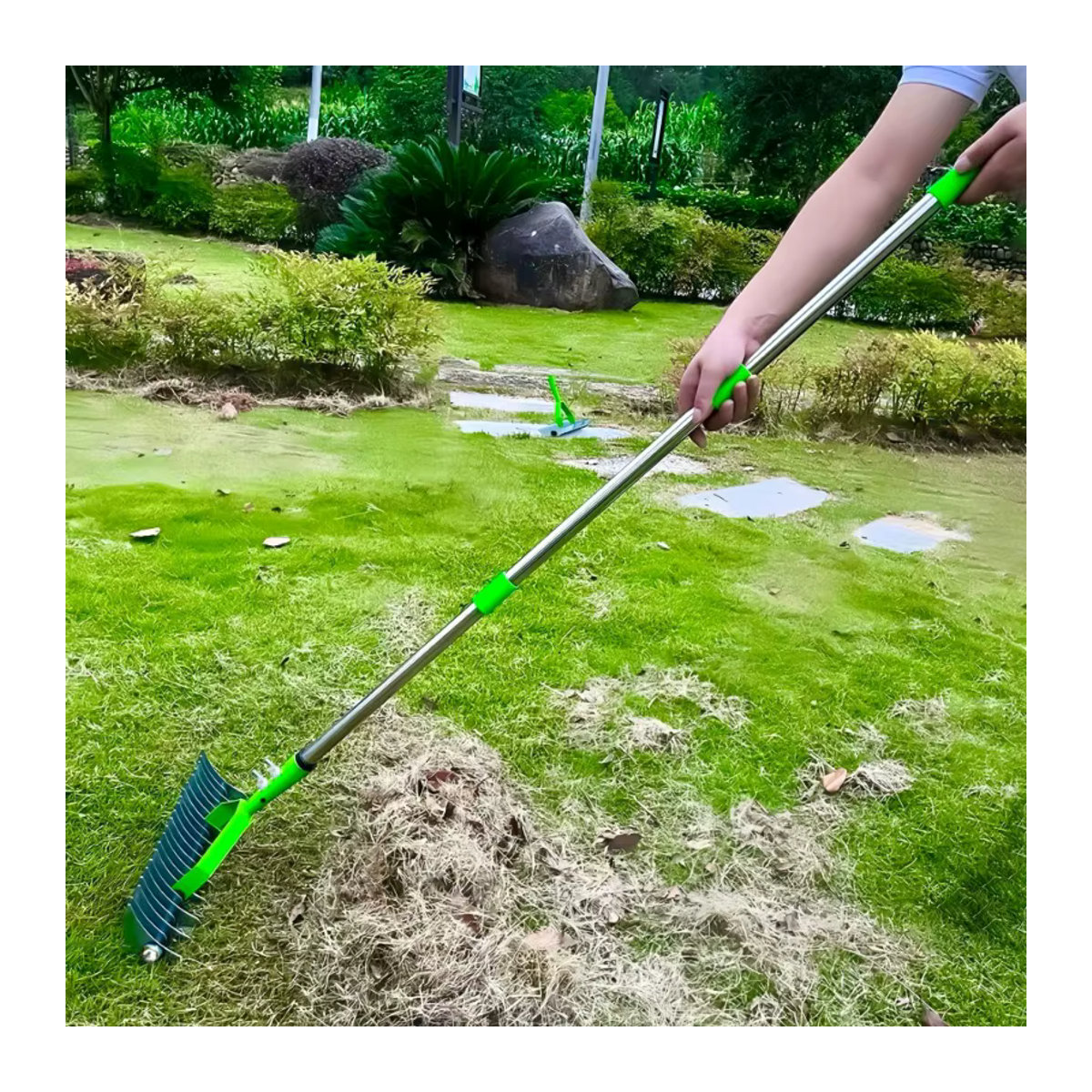 Professioneller manueller Belüfter als tragbares Gartenwerkzeug für die Landwirtschaft und den Heimbedarf - Bild 4