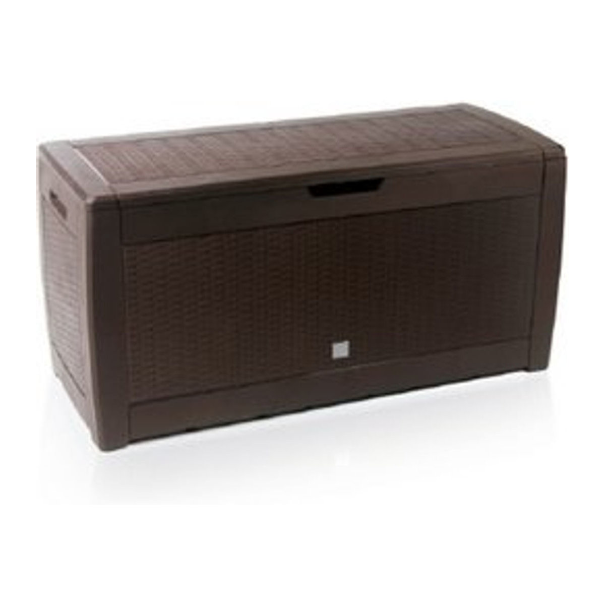 PROSPERPLAST Auflagenbox Rato in Braun mit Rollen B/H/T: 48 x 60 x 119 cm - Bild 1