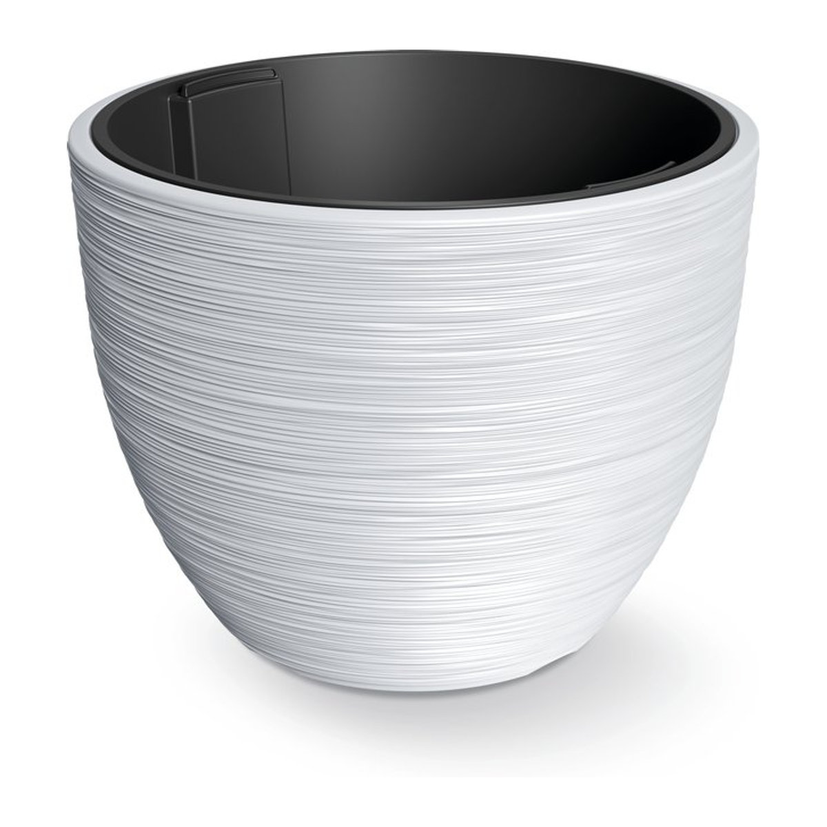 Prosperplast Blumentopf FURU in Weiß, Kunststoff, B: 44,5 cm, H: 56,9 cm - Bild 1