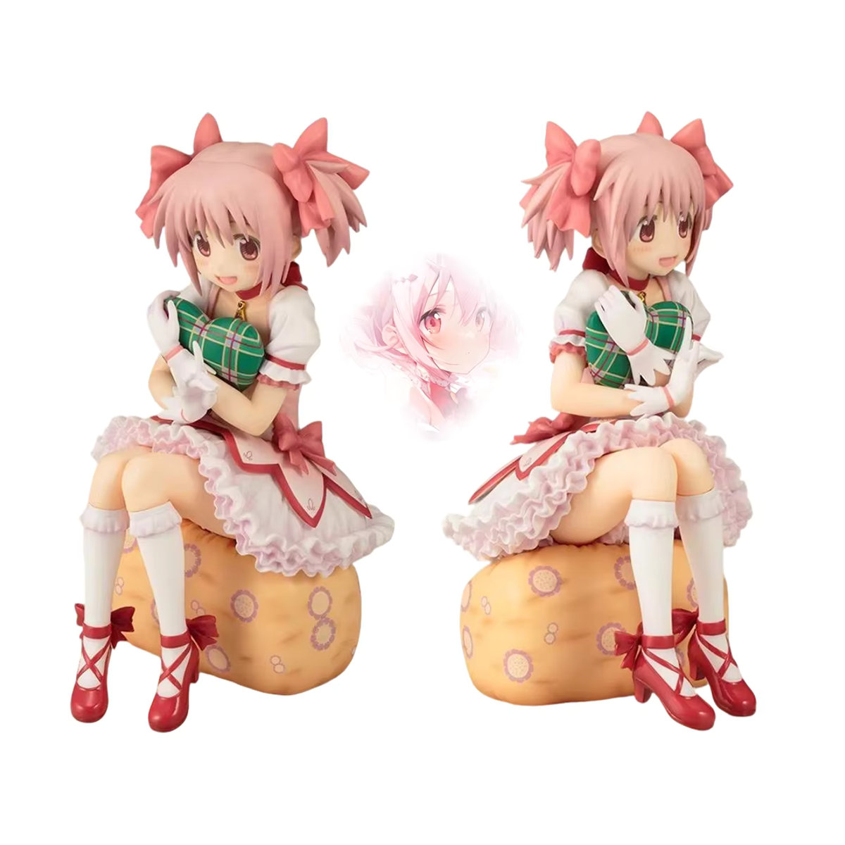 Puella Magi Madoka Magica Anime Actionfigur Madoka Kaname in Rosa, 14 cm PVC Modell zur Desktop Dekoration - Bild 2