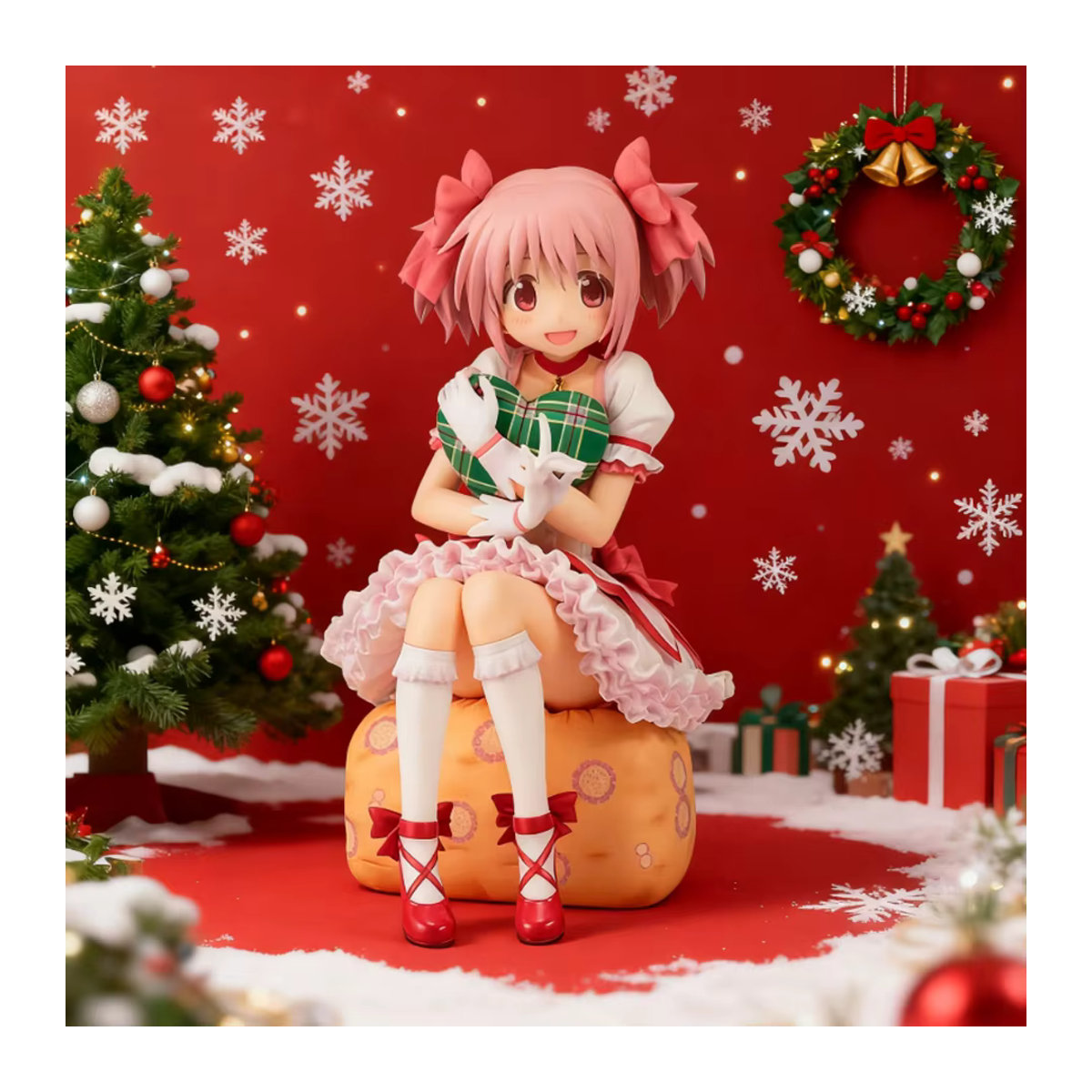 Puella Magi Madoka Magica Anime Actionfigur Madoka Kaname in Rosa, 14 cm PVC Modell zur Desktop Dekoration - Bild 5