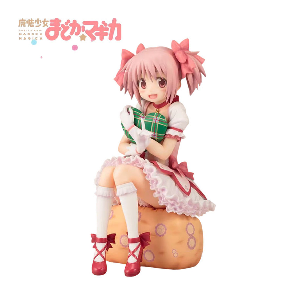 Puella Magi Madoka Magica Anime Figur Kaname Madoka als sitzendes Modell in Rosa, Höhe: 15 cm - Bild 7