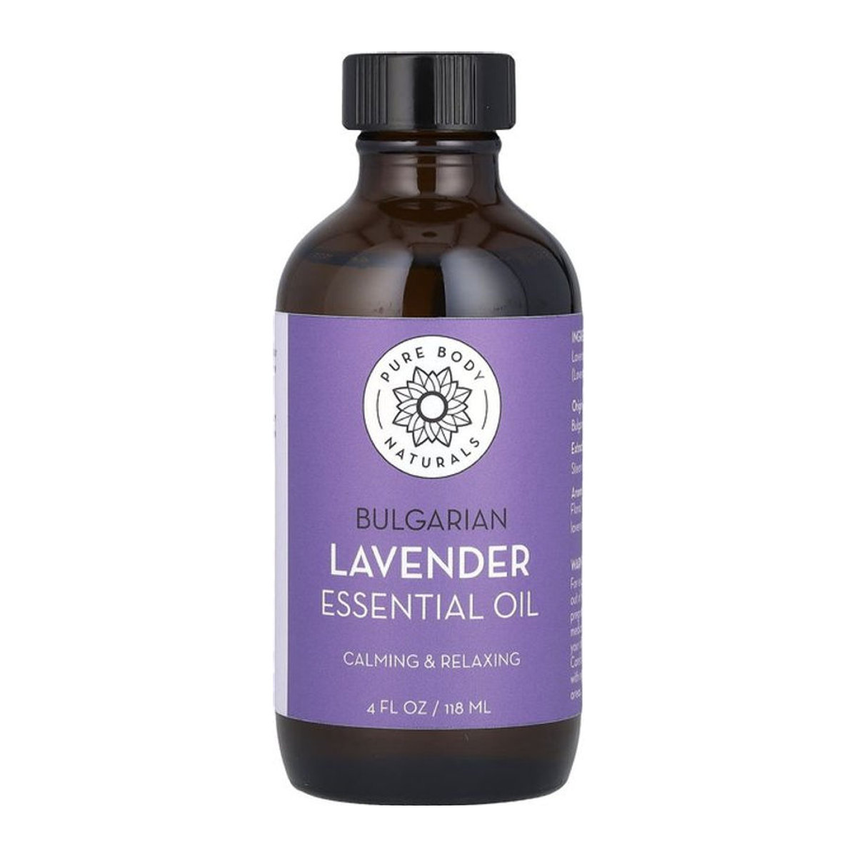 Pure Body Naturals Ätherisches Öl Bulgarischer Lavendel, 118 ml - Bild 1