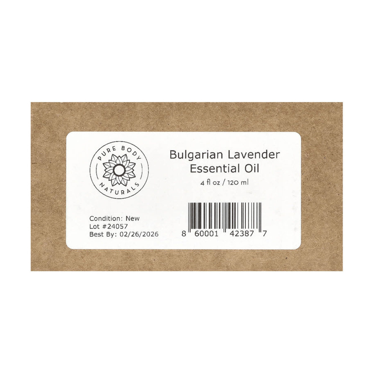 Pure Body Naturals Ätherisches Öl Bulgarischer Lavendel, 118 ml - Bild 3