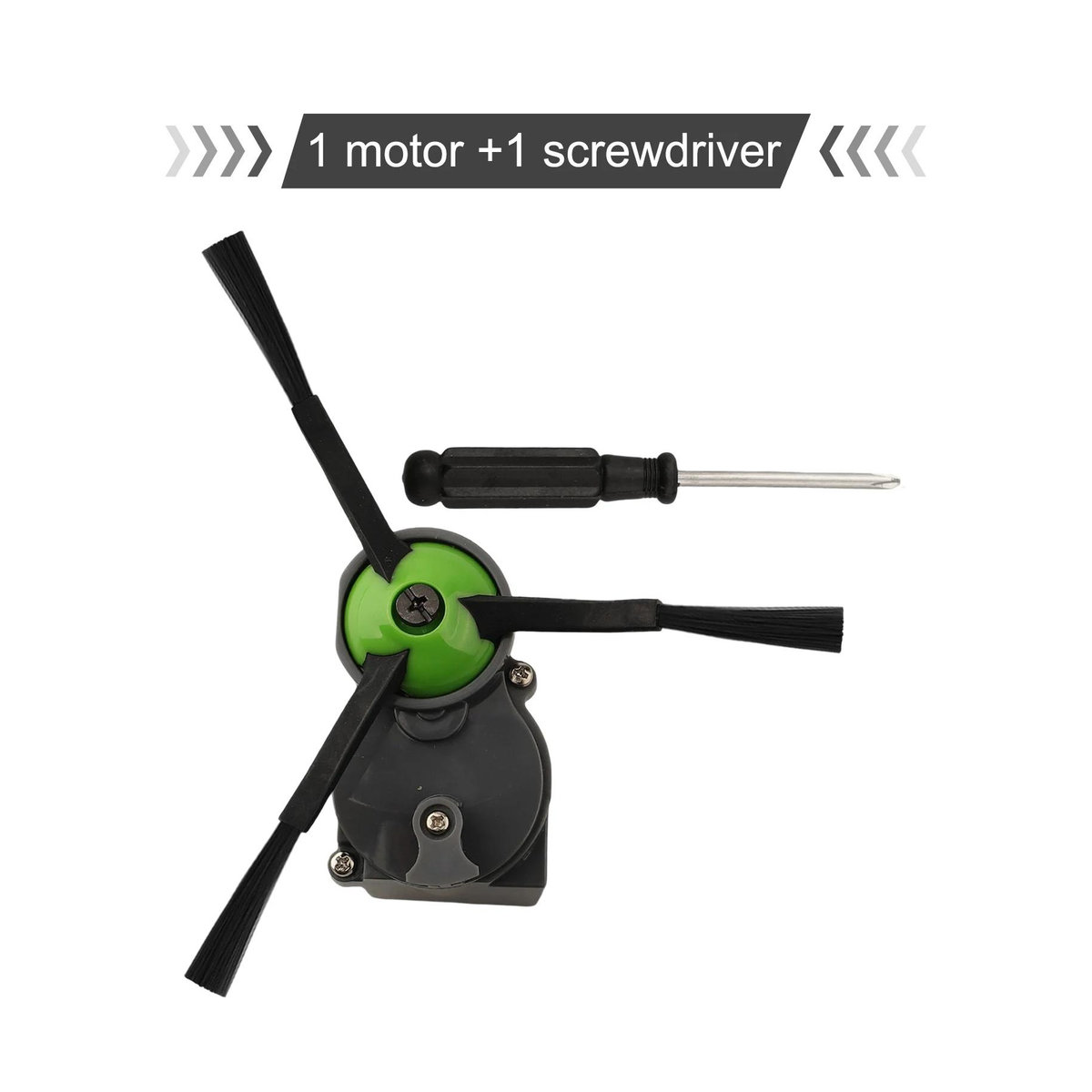 Pure Living Co. Ersatz-Seitenbürstenmotor für Roomba J-Serie, e5, e6, i1, i3, i4, i5, i6, i7, i8 und über 500 weitere Modelle in Rot und Schwarz - Bild 4