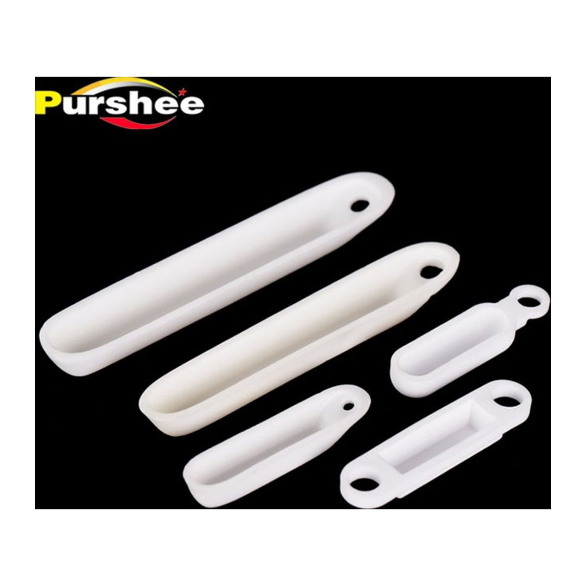 Purshee Aluminiumoxid Korund Quadratisch Weiß Hängend - Bild 1