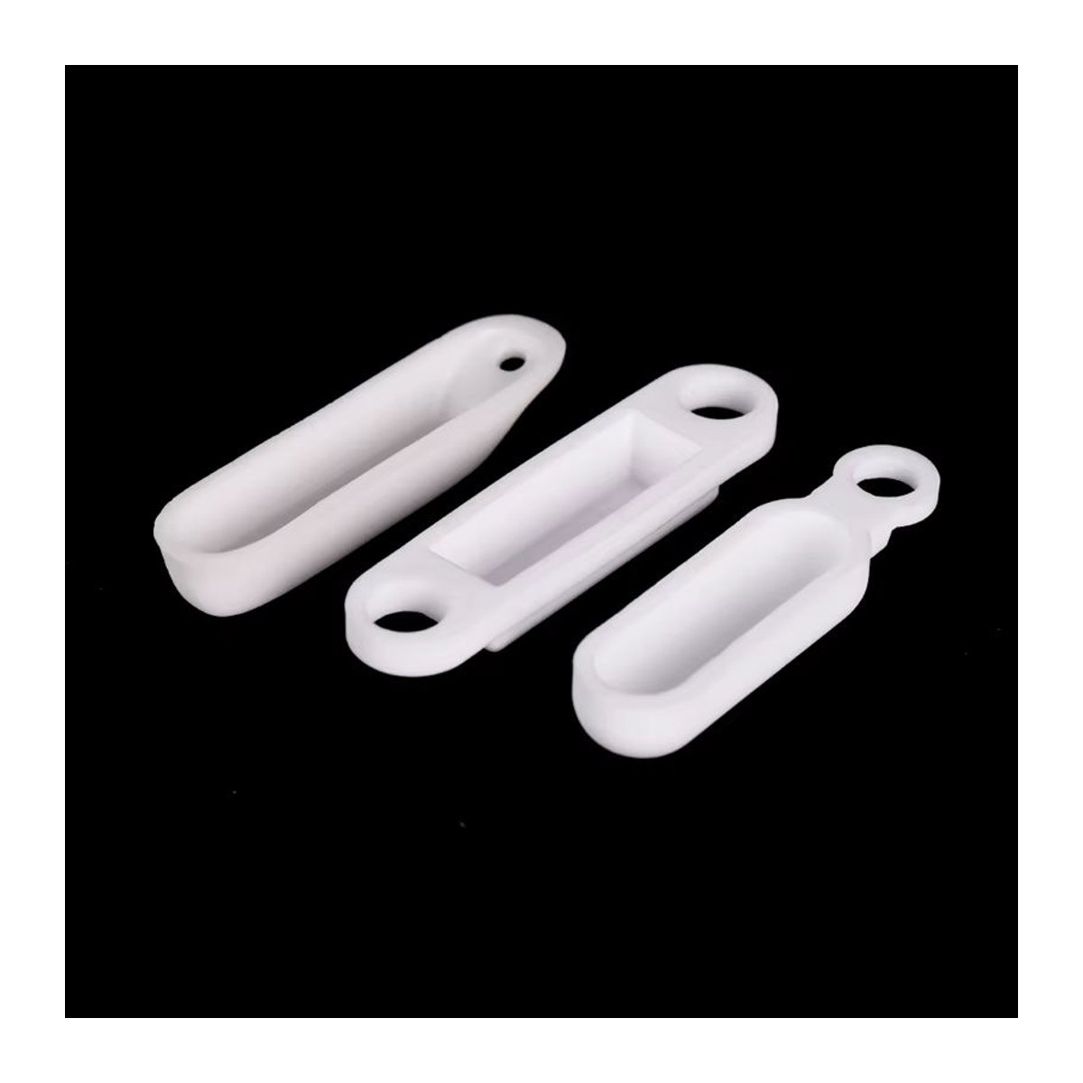 Purshee Aluminiumoxid Korund Quadratisch Weiß Hängend - Bild 5
