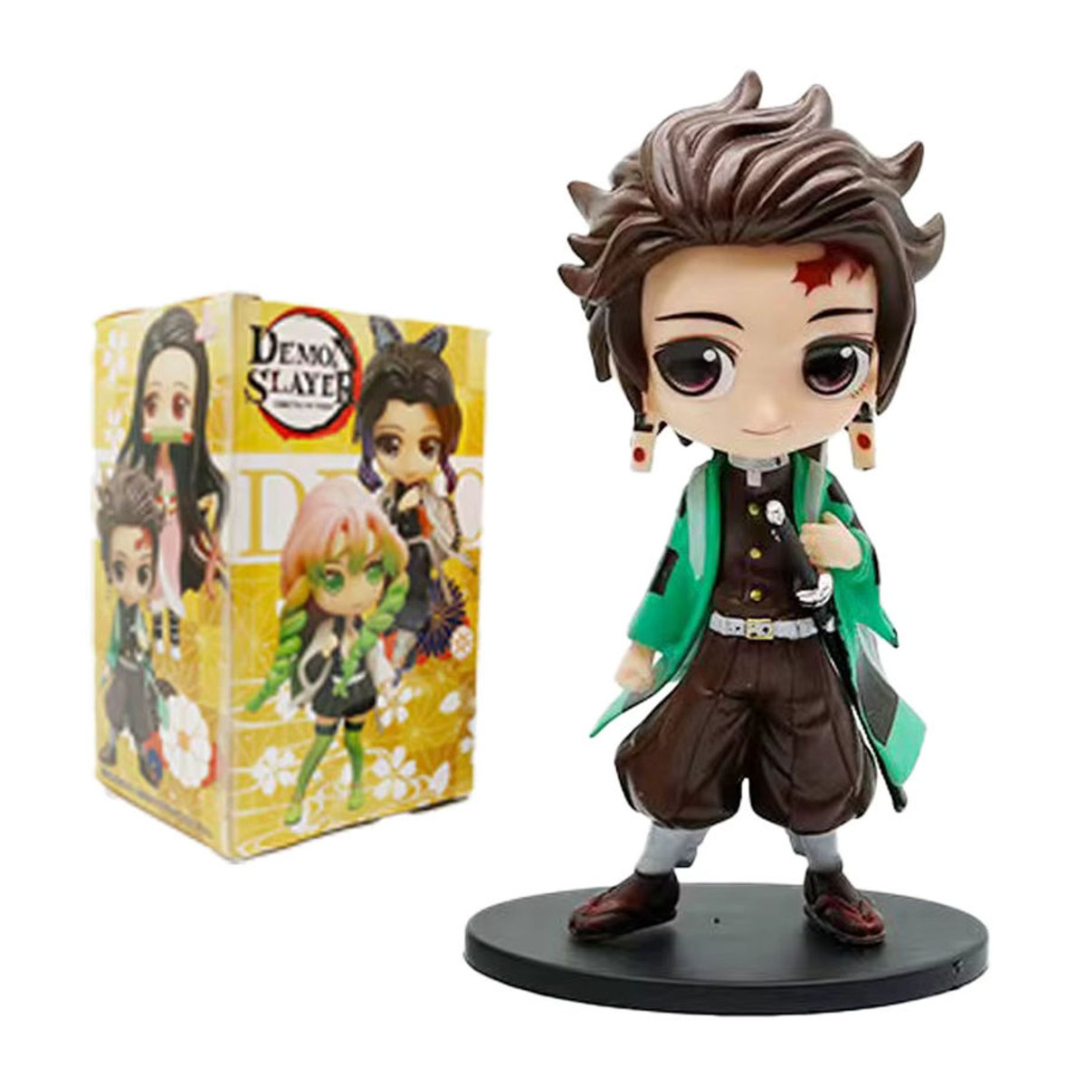 Q Posket Demon Slayer Blindbox-Sets Kimetsu No Yaiba Mini-Figuren aus Kunststoff, mehrfarbig - Bild 3