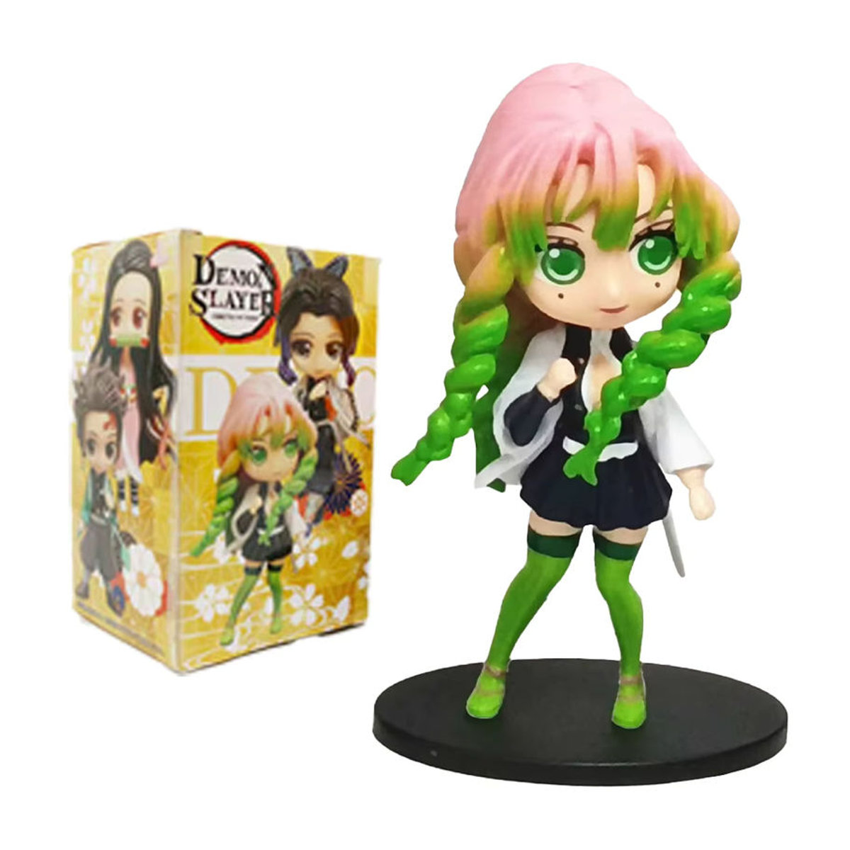 Q Posket Demon Slayer Blindbox-Sets Kimetsu No Yaiba Mini-Figuren aus Kunststoff, mehrfarbig - Bild 4