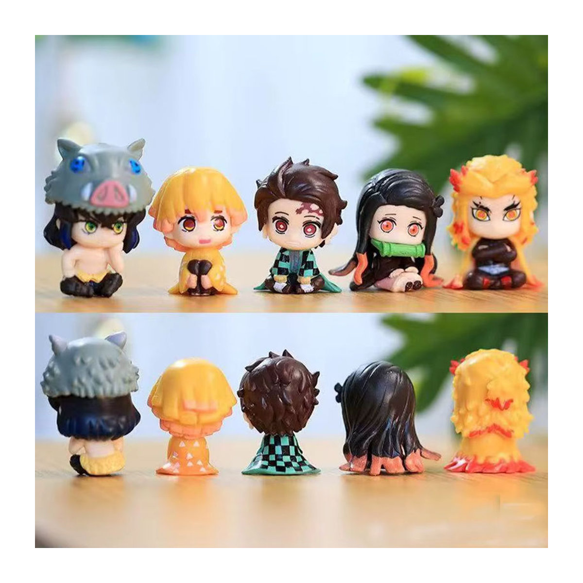 Q Posket Demon Slayer Kimetsu No Yaiba Figuren Set aus Kunststoff in Mehrfarbig als Desktop-Dekoration - Bild 2