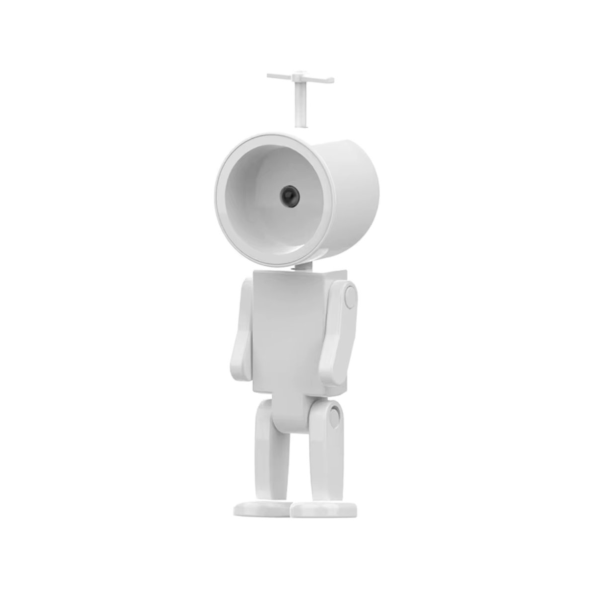 QHSPE Astronaut Magnetisches LED Nachtlicht Mini Roboter als Dekoration in Grün und Weiß - Bild 4