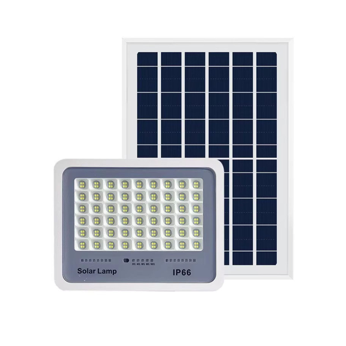 QHSPE Solar-LED-Außenleuchte in Weiß – Wasserdichte und superhelle Solar-Laterne für Innen- und Außenbereiche im minimalistischen Design - Bild 5