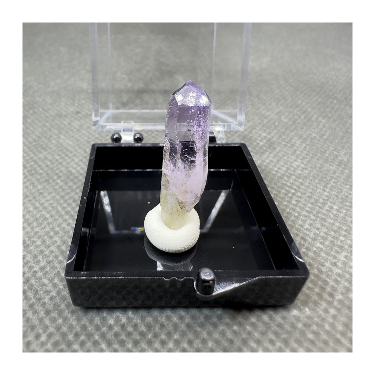 QIANCHUAN Mexikanisches Cruz-Amethyst Mineralexemplar in Lila, Größe: 3,4 cm - Bild 2