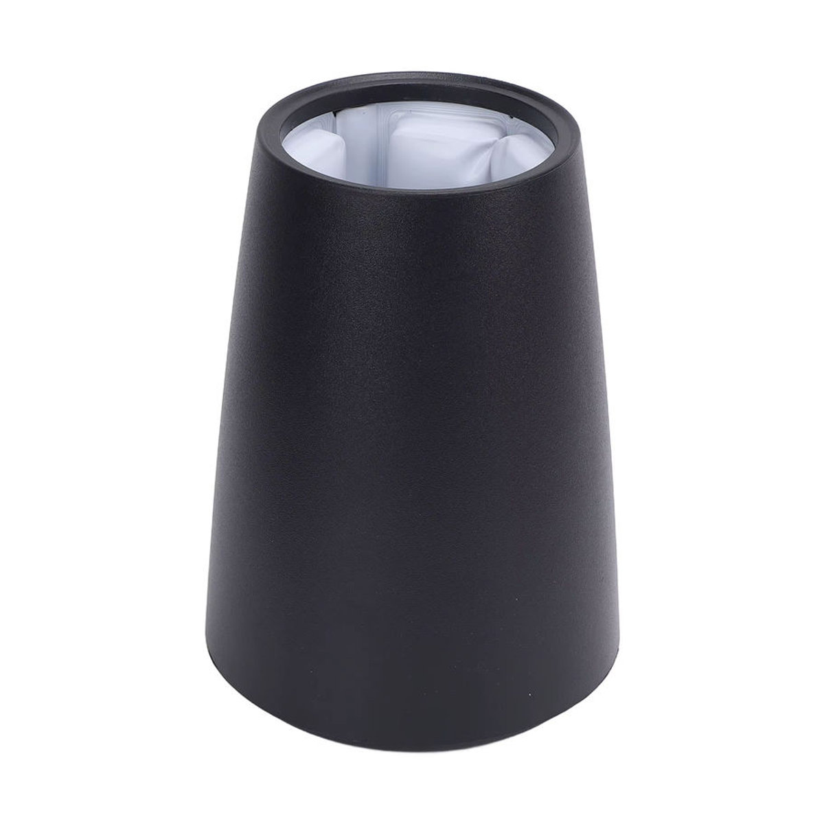 Qiilu Tragbarer Weinkühler in Schwarz mit minimalistischem Design für Zuhause, Bar und Camping - Bild 4
