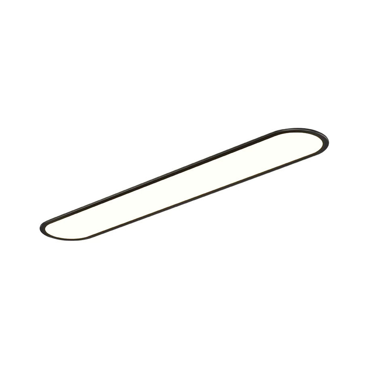 QILEJIA LED Deckenlampe Ultra-thin in Schwarz für Flur, Schlafzimmer und Balkon - Bild 2
