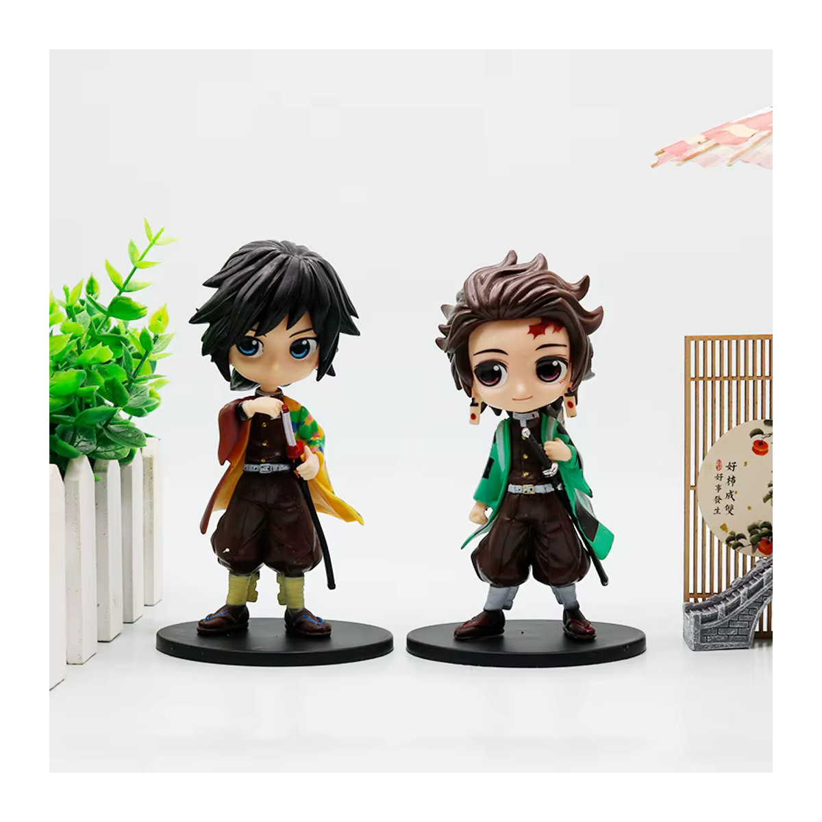 Qposket Anime Demon Slayer Figur aus PVC, mehrfarbig, Höhe: 13 cm - Bild 5