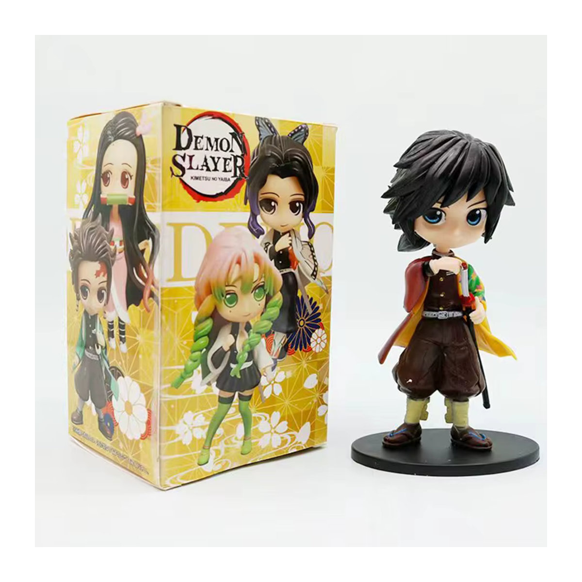 Qposket Anime Figur Demon Slayer PVC Modellspielzeug mehrfarbig Höhe: 14 cm - Bild 5