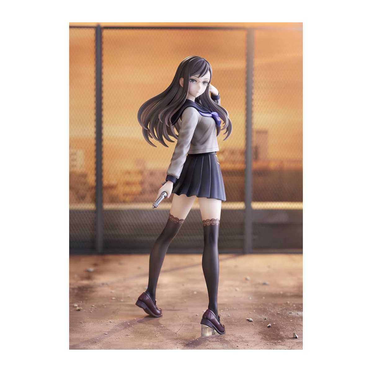 QuesQ Megumi Yakushiji 1/7 Scale Aegis Rim Figur, bemalt aus PVC, mehrfarbig, Höhe: 24,5 cm - Bild 3