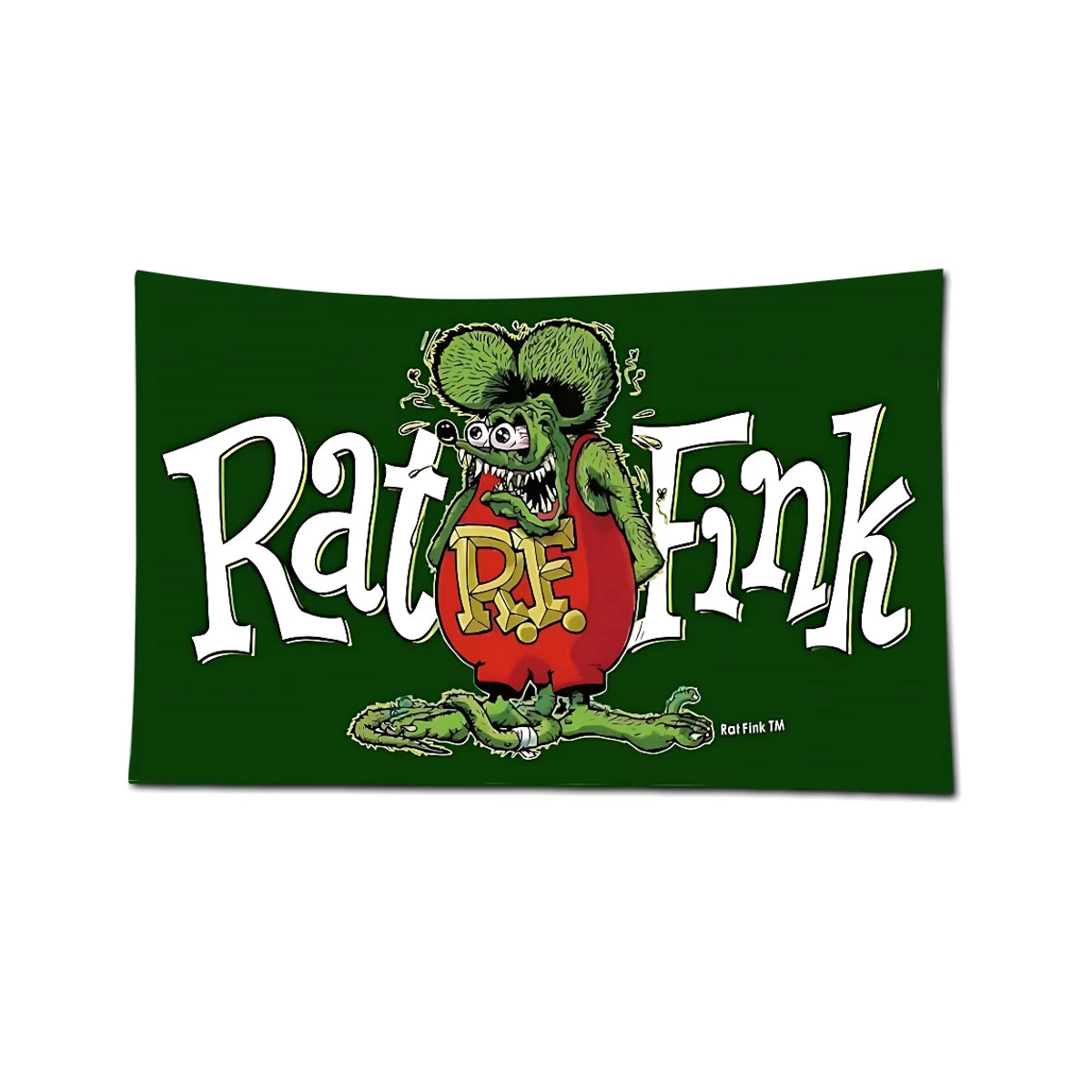 R-RAT F-FINK Flagge aus Polyester mit Fink-Motiv, mehrfarbig, rechteckig, B/H: 70 x 50 cm - Bild 3