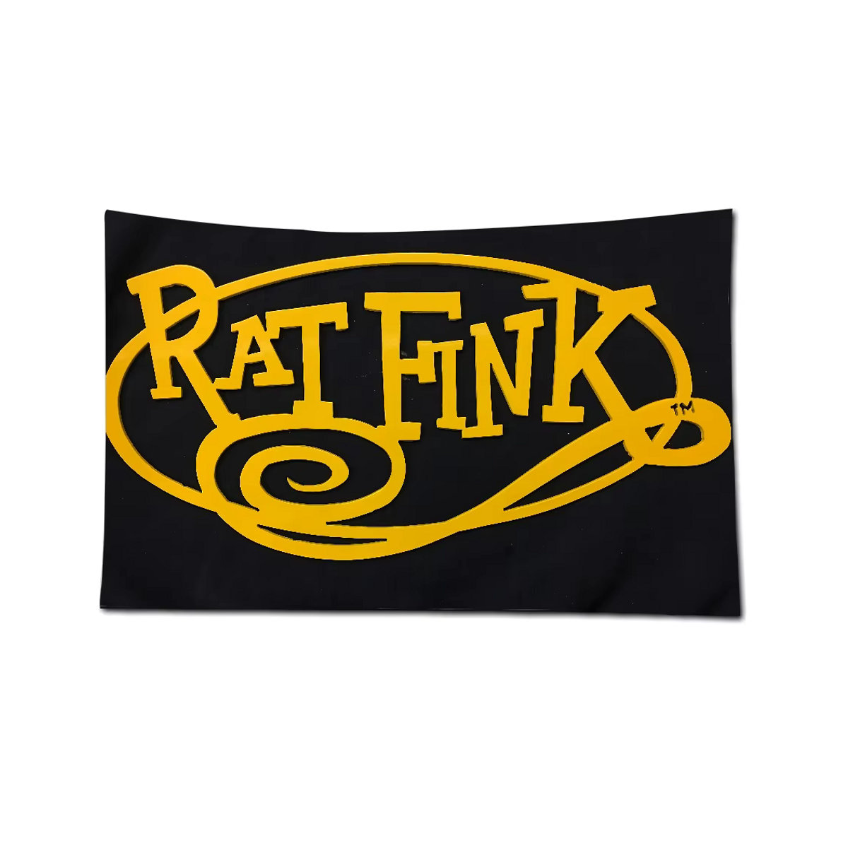 R-RAT F-FINK Flagge aus Polyester mit Fink-Motiv, mehrfarbig, rechteckig, B/H: 70 x 50 cm - Bild 4