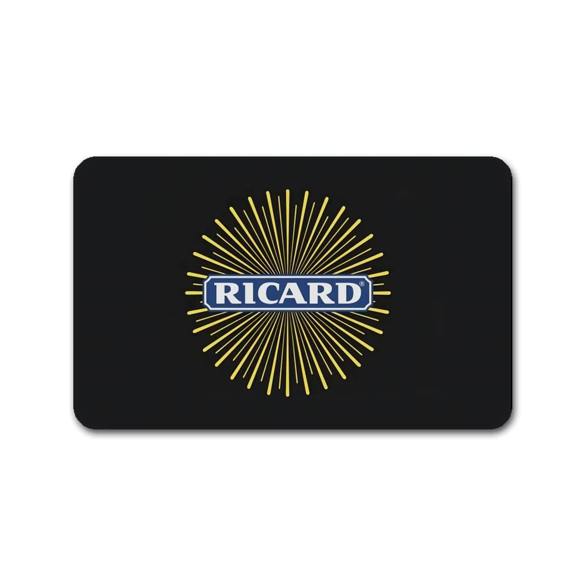 R-RicardS Fußmatte im Retro-Stil mit Logo, schwarz, rutschfester Teppich für Wohnzimmer und Küche - Bild 7