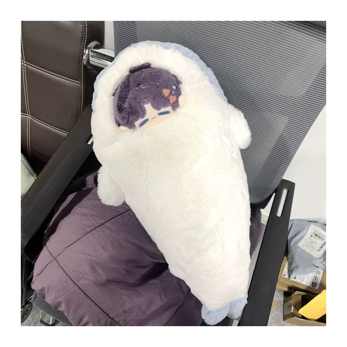 Rafayel Cosplay Flauschiges Plüschkissen Anime Maskottchen Dango Geschenk - Bild 3