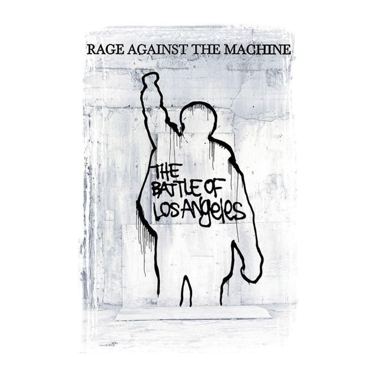 Rage Against The Machine The Battle For Los Angeles Poster in Schwarz und Weiß, Breite: 91,5 cm - Bild 1