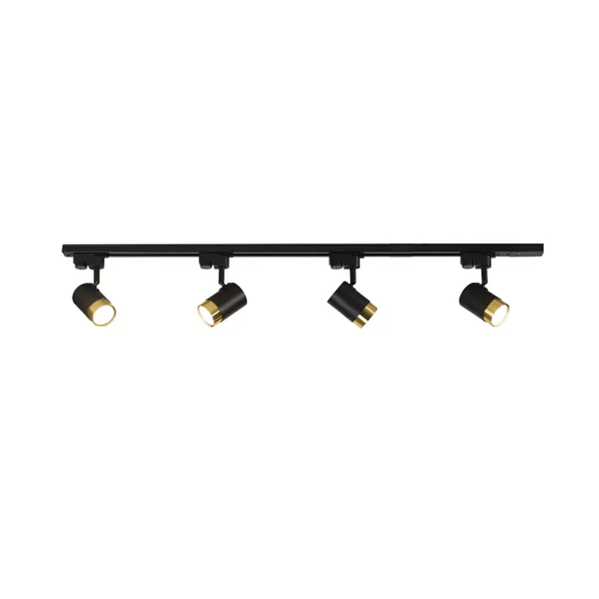 Ramalho LED Schienensystem Schienenleuchte mit COB Spots in Schwarz für modernes Wohnzimmer und Bekleidungsgeschäfte - Bild 4