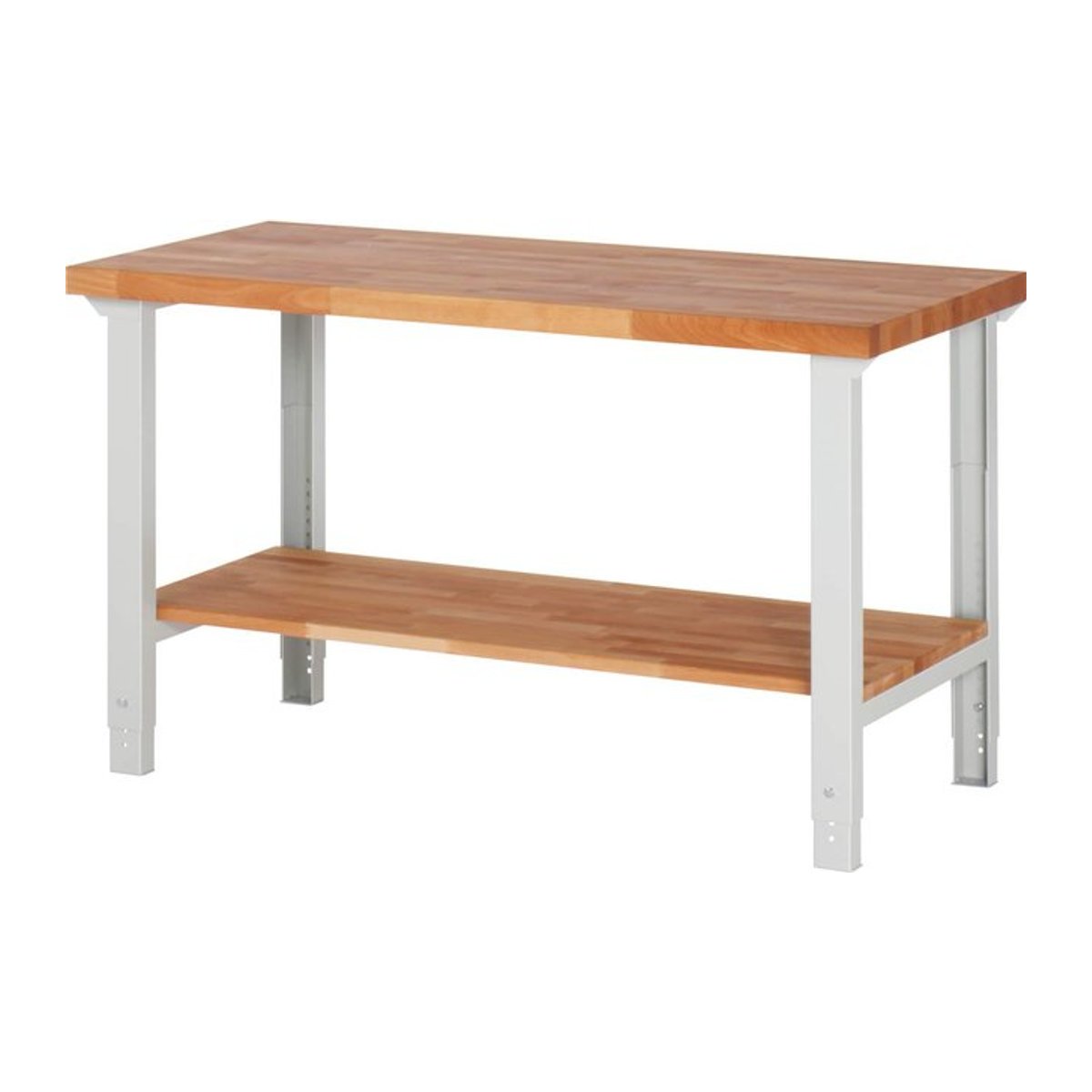Rau Werkbank Basic Serie 7 Modell 7000-7 aus Buche in Natur, B/T/H: 150 x 79 x 40 cm - Bild 1