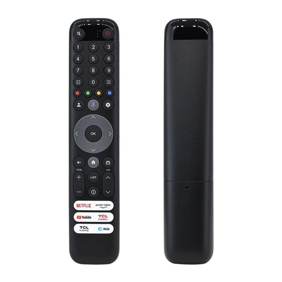 RC833 GUB1 Fernbedienung für TCL Smart TV mit Sprachsteuerung in Schwarz - Bild 1