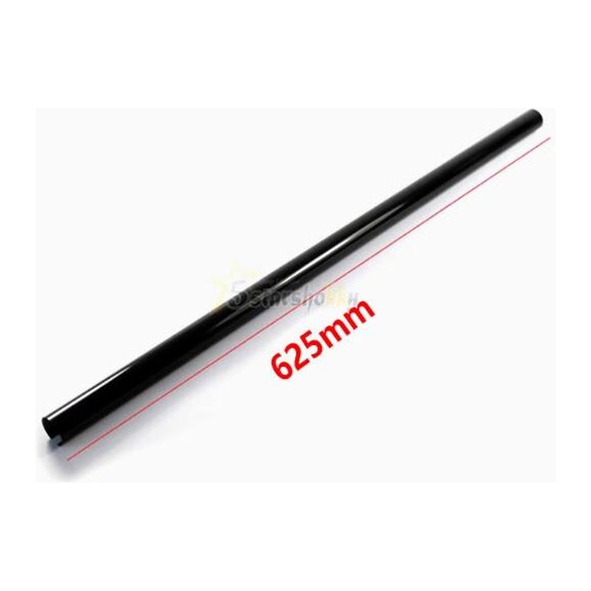RCMOY Heckboom für Trex KDS AROT ALIGN 550 550E 600 600E/N 550X HN6090 RC Hubschrauber in Schwarz (550 mm/625 mm) - Bild 1