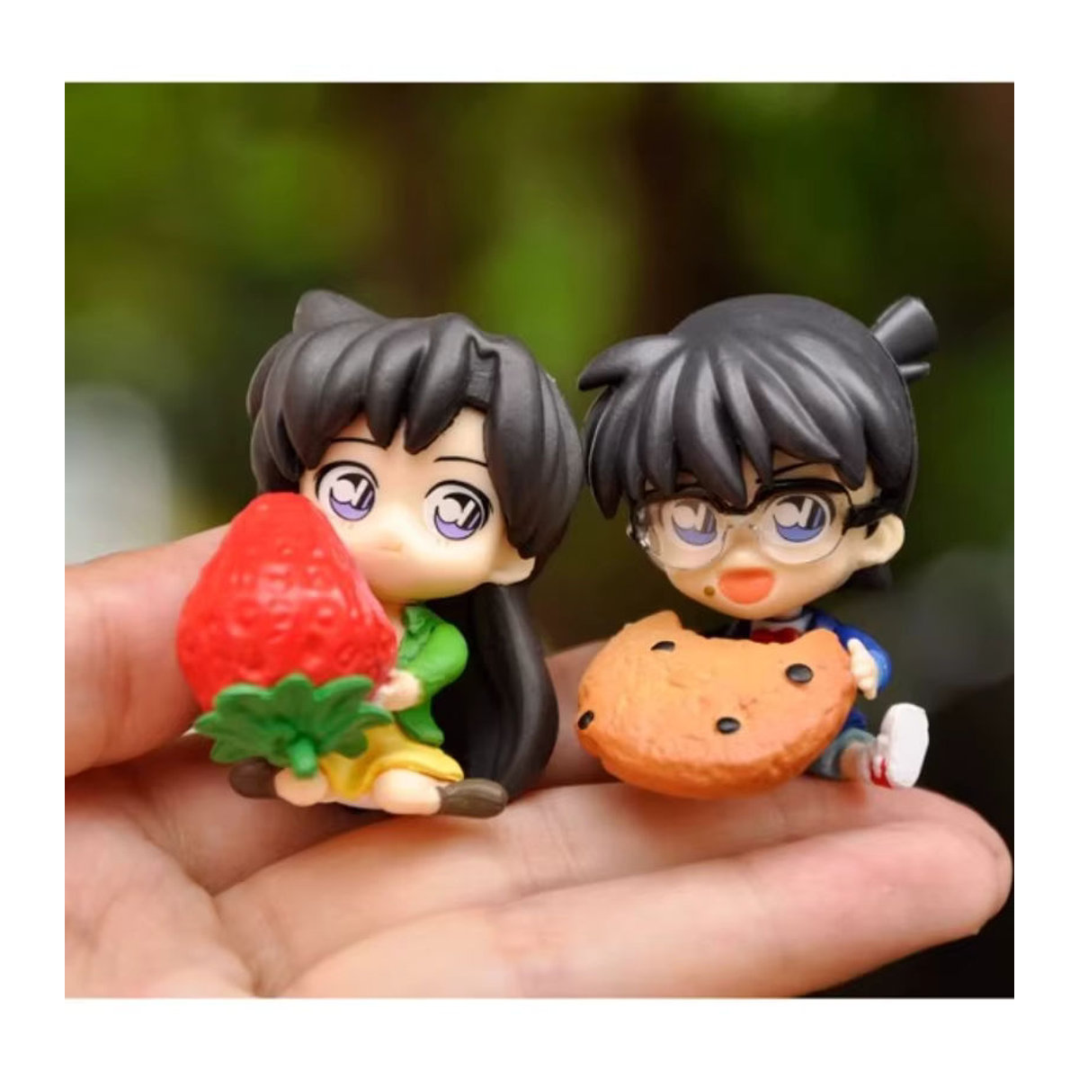 Re-Ment Anime Detektiv Conan Blind Box Figuren Nachmittagstee Styling Dekoration aus Kunststoff, mehrfarbig - Bild 2