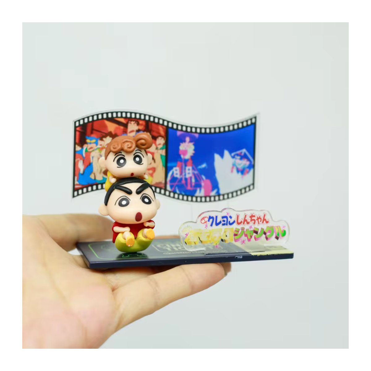 Re-ment Crayon Shin-chan Film-Szene Blindbox Mehrfarbige Sammelfiguren aus Kunststoff - Bild 1