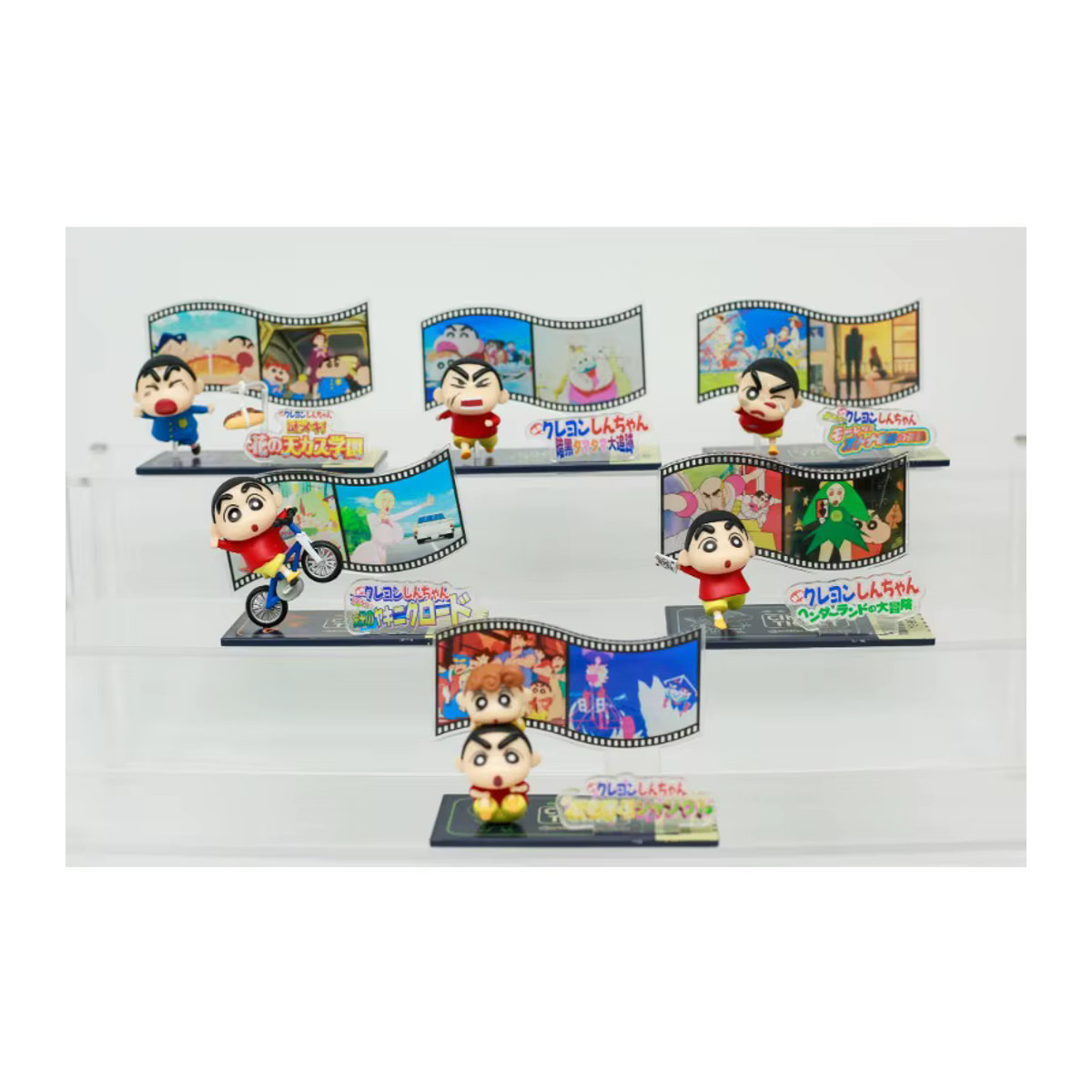 Re-ment Crayon Shin-chan Film-Szene Blindbox Mehrfarbige Sammelfiguren aus Kunststoff - Bild 3