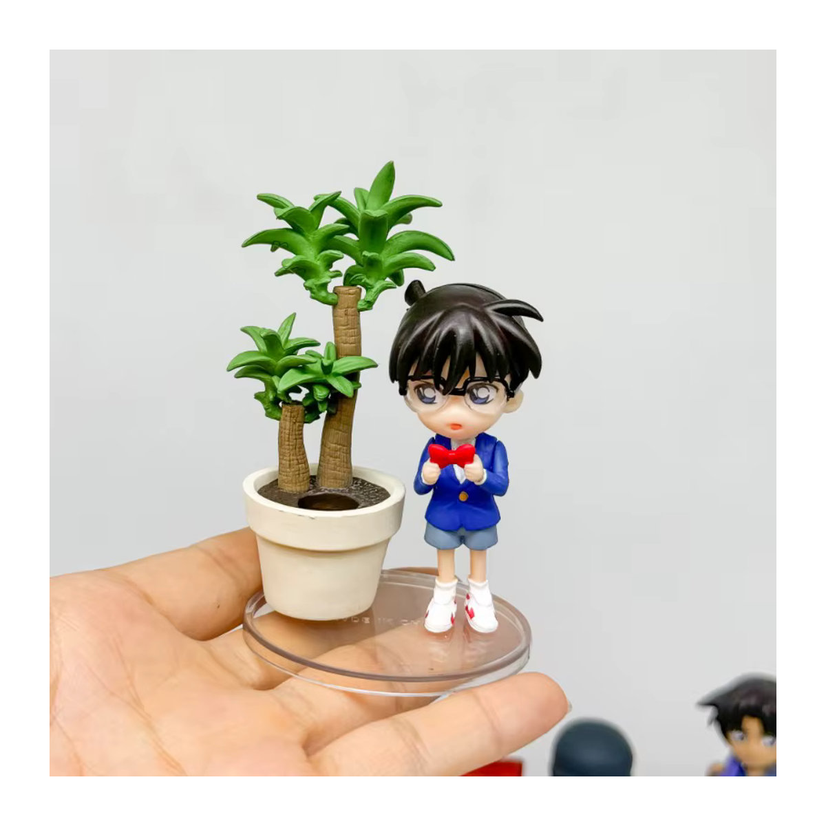 Re-Ment Detektiv Conan Blind Box Set mit 6 Anime Figuren aus Kunststoff, mehrfarbig - Bild 4