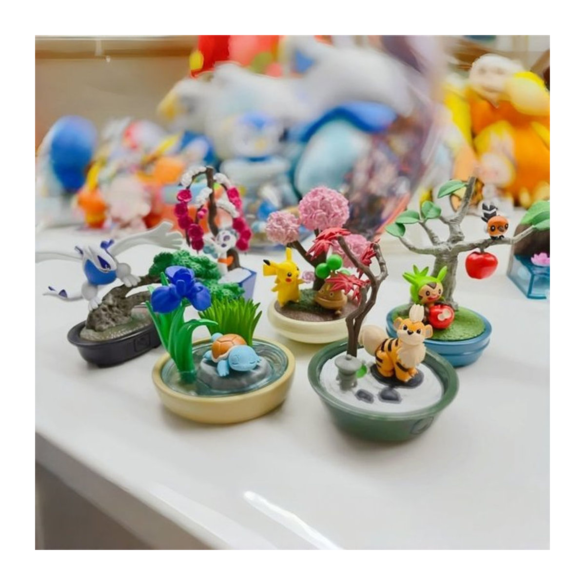 Re-Ment Pokémon Blind Box Bonsai Collection 2 Little Four Seasons Story Dekoration mehrfarbig - Bild 1
