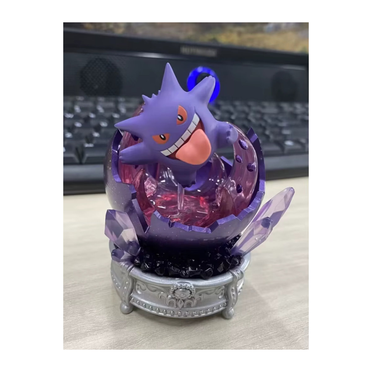 Re-Ment Pokemon Edelstein-Kollektion Glänzende Sammlerfiguren in Lila - Bild 3
