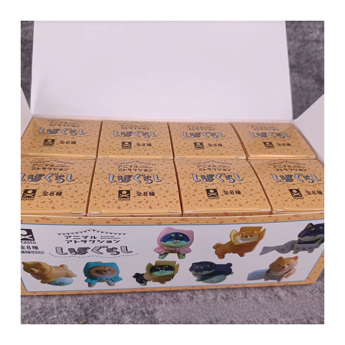 Re-Ment Shiba Inu Unwilling Dog to Go Home Blind Box Kawaii Anime Figur, mehrfarbig, Kunststoff-Sammelmodell zur Dekoration - Bild 4