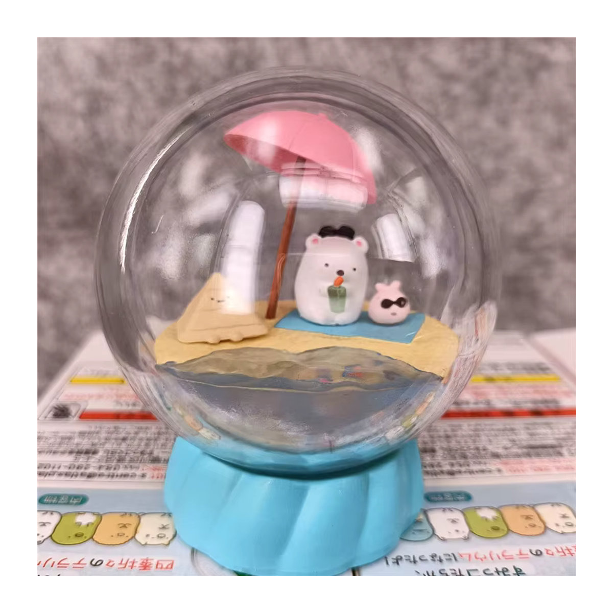 RE-MENT Sumikkogurashi Blind Box Miniatur Figuren Die Vier Jahreszeiten Landschaft Flaschen Szene aus Kunststoff, mehrfarbig - Bild 2