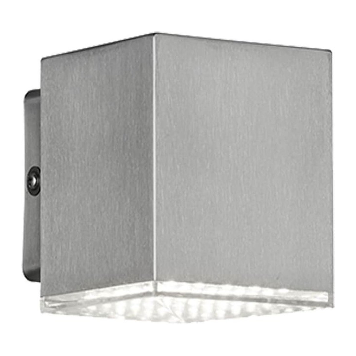Reality Trio LED-Wandleuchte RL132 Außenleuchte aus Edelstahl mit integriertem LED-Leuchtmittel, 7W, 1-flammig - Bild 1