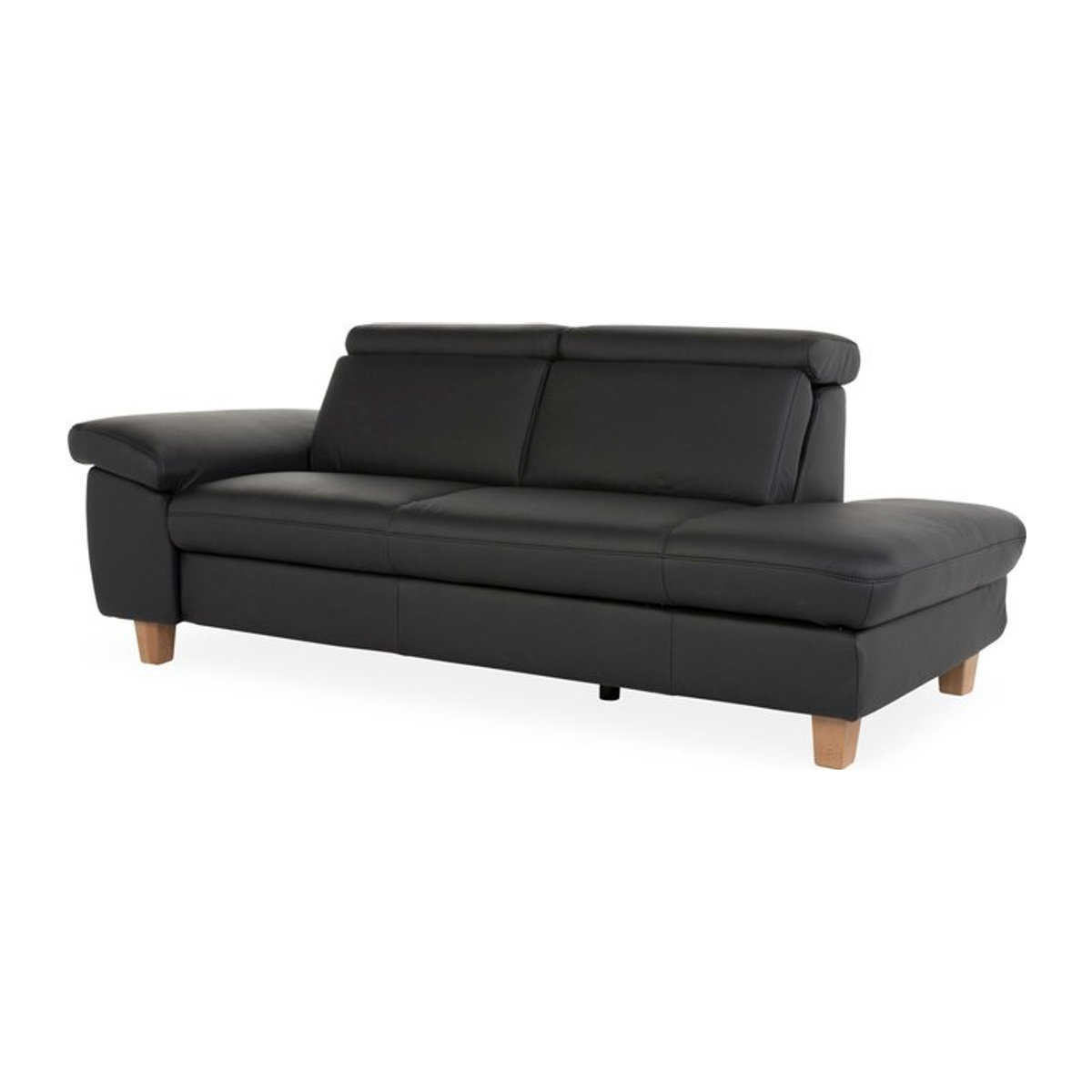 Recamiere vito TONGA Modern in Curry und Schwarz - Bild 1