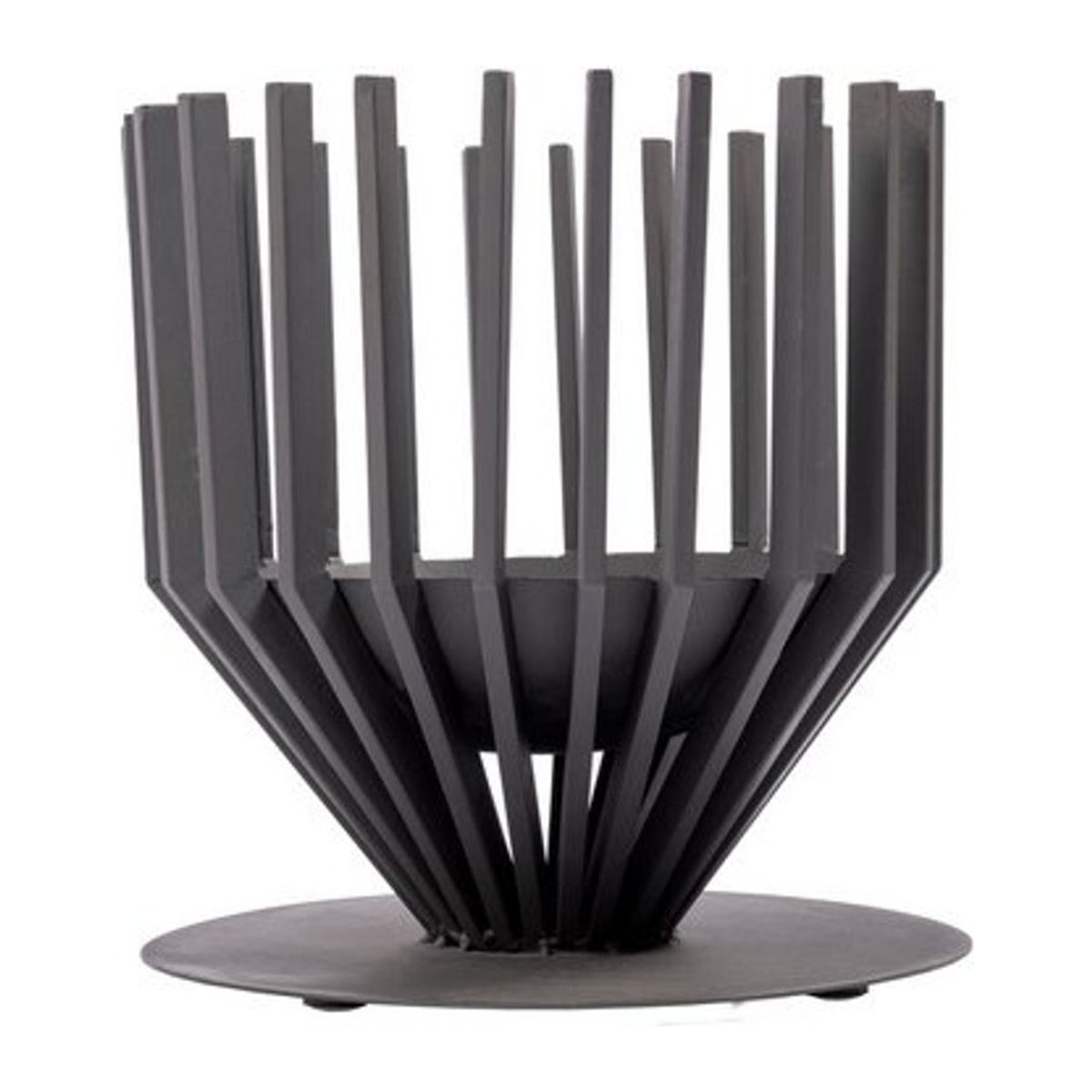Redfire Feuerkorb Irving Medium aus Stahl in Schwarz mit Durchmesser: 43 cm - Bild 1