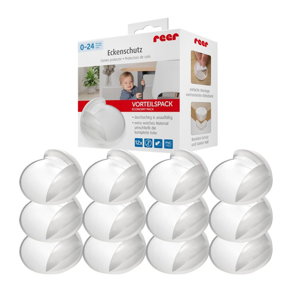 Reer Eckenschutz 12er-Pack - Bild 1