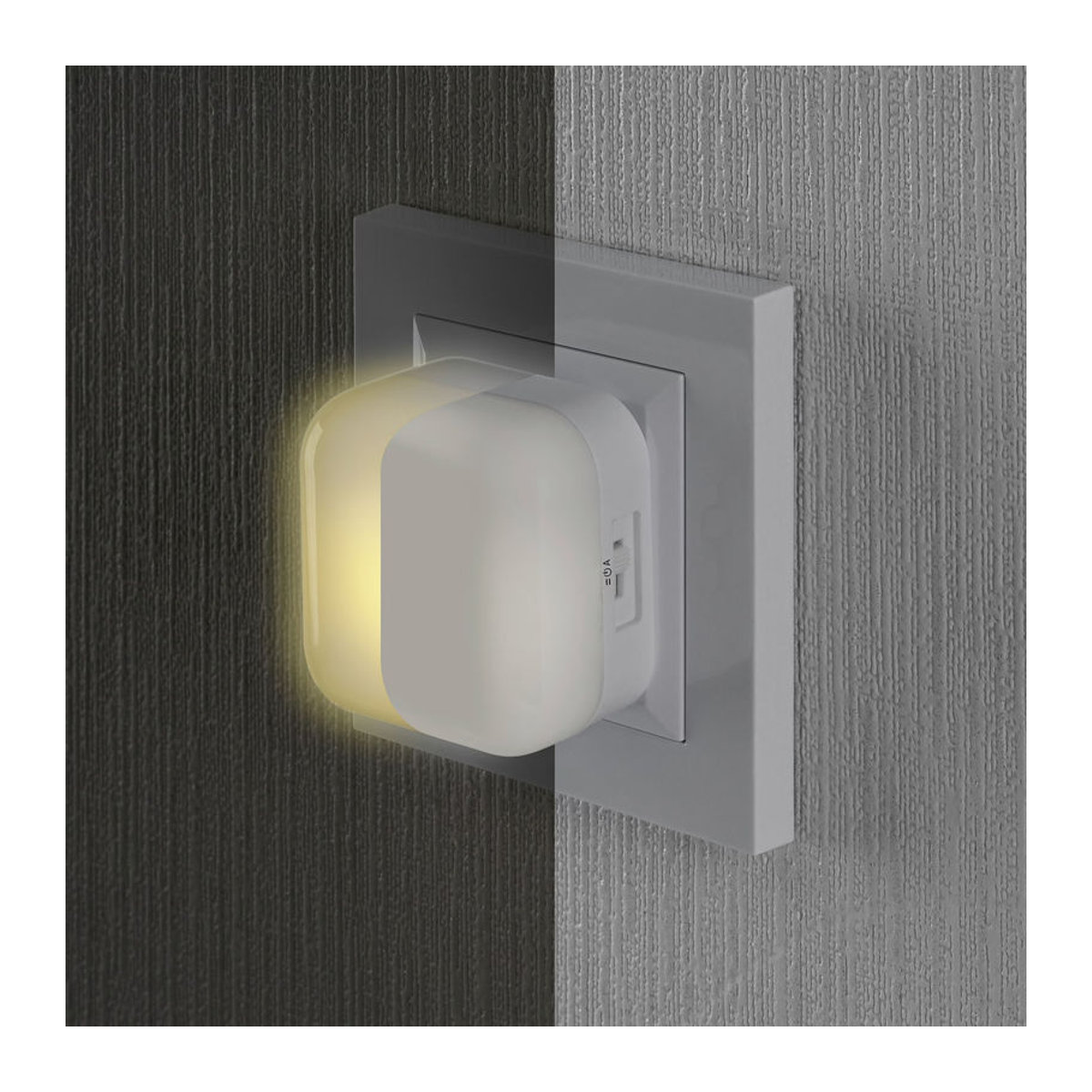 Reer LED-Nachtlicht 2in1 SleepLight in Warmweiß, Grau und Weiß - Bild 3