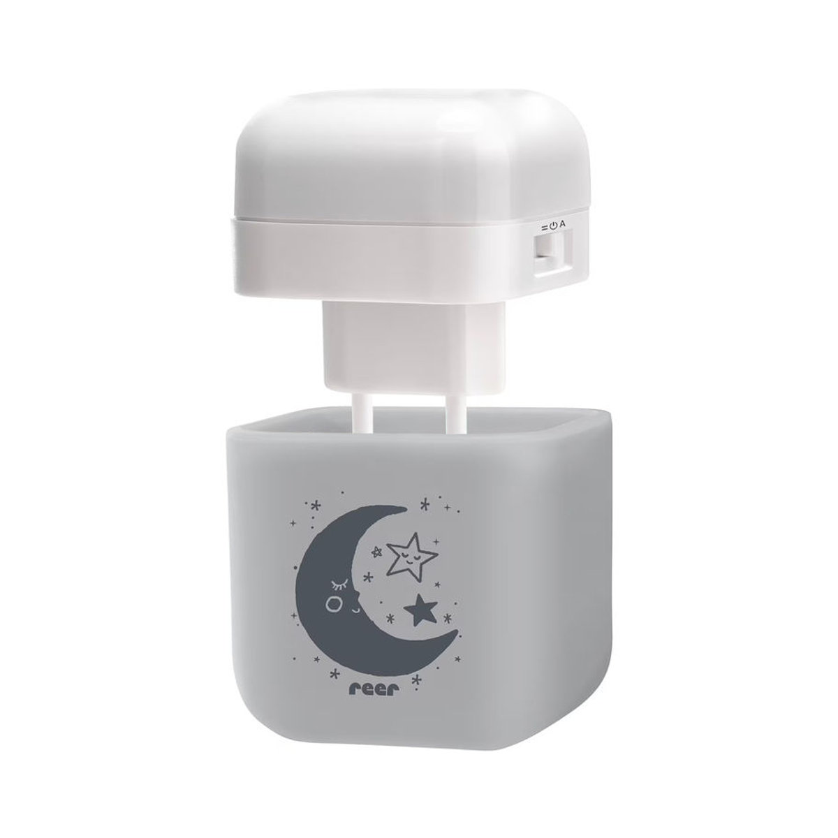 Reer LED-Nachtlicht 2in1 SleepLight in Warmweiß, Grau und Weiß - Bild 5