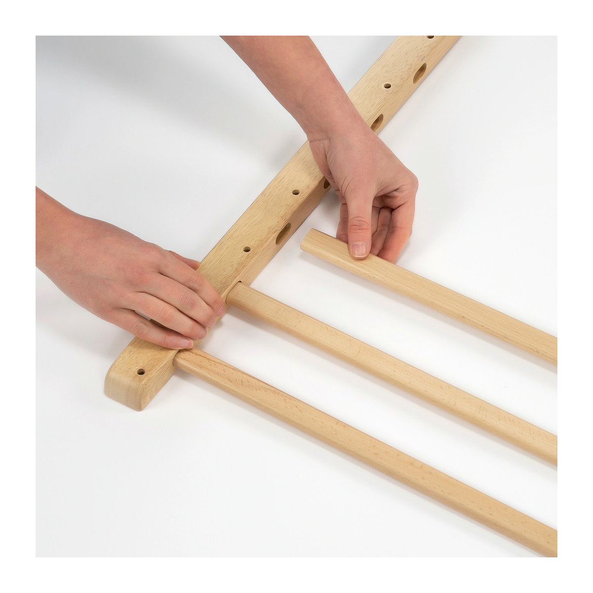 Reer Tür- und Treppenschutzgitter Baukasten Schraubgitter aus Holz, Kunststoff und Metall - Bild 1